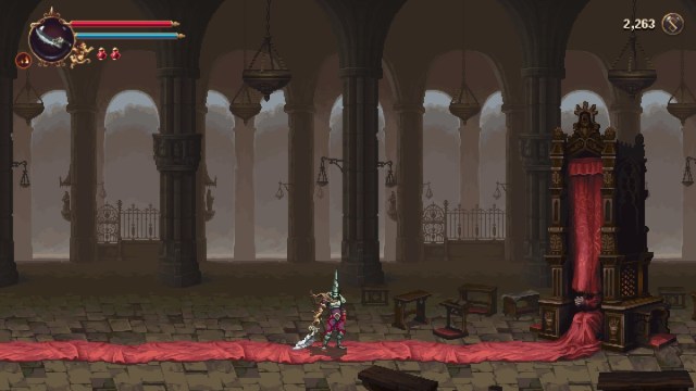 Blasphemous 2 Long Red Carpet