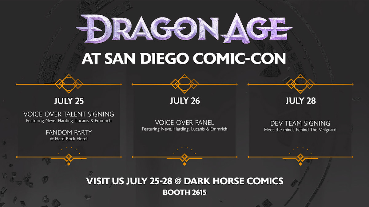 Dragon Age: The Veilguard SDCC